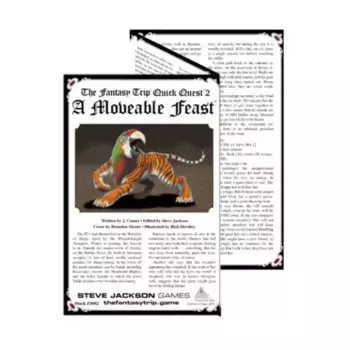 Модуль Quick Quest #2 - A Moveable Feast, Fantasy Trip (Steve Jackson Games)