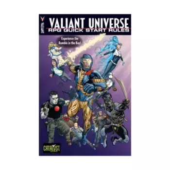 Модуль Quick-Start Rules w/Rumble in the Bay (Free RPG Day 2015), Valiant Universe RPG