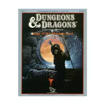 Модуль Saga of the Shadow Lord, Basic Dungeons & Dragons (Original Edition) - Modules & Adventures - X Series