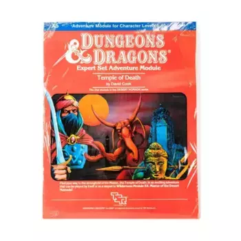 Модуль Temple of Death (2nd Printing), Basic Dungeons & Dragons (Original Edition) - Modules & Adventures - X Series