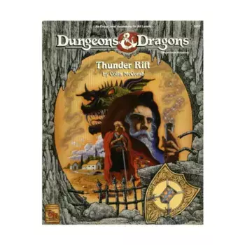 Модуль Thunder Rift, Basic Dungeons & Dragons (Original Edition) - Modules & Adventures - Assorted