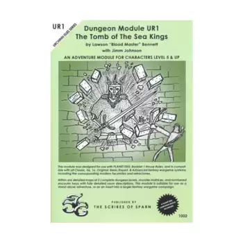Модуль Tomb of the Sea Kings, Role Playing Games (Scribes of Sparn)