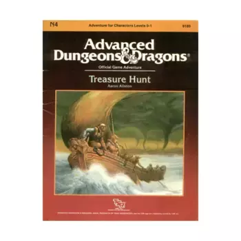Модуль Treasure Hunt, Advanced Dungeons & Dragons (1st Edition) - Modules & Adventures - N Series