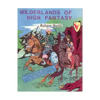 Модуль Wilderlands of High Fantasy (4th Printing), Dungeons & Dragons Fantasy Modules (W - Z) (Judges Guild)