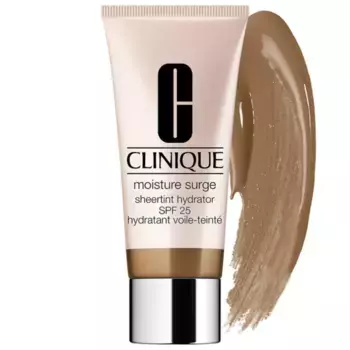 Moisture Surge Sheertint Hydrator Wide Spectrum SPF 25 тонирующий увлажняющий крем Clinique, цвет medium deep