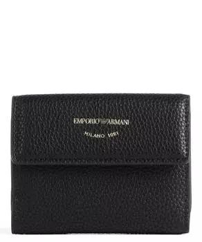 Мой кошелек EA из искусственной кожи Emporio Armani, черный