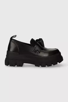 Мокасины Aspha Loafer с бантом Buffalo, черный