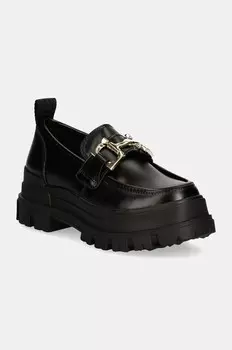 Мокасины Aspha Loafer с цепочкой Nc Buffalo, черный
