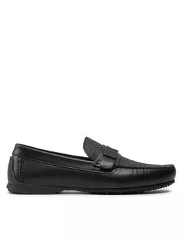 Мокасины Calvin Klein Driver W/ Iconic Plaque Mono, черный