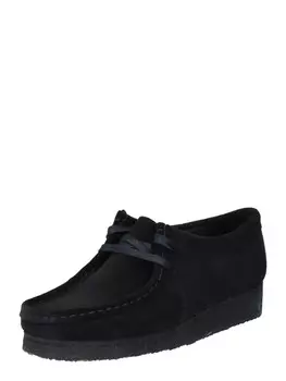 Мокасины Clarks Originals Wallabee, черный