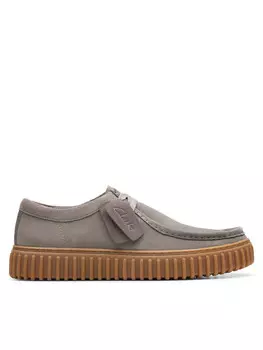 Мокасины Clarks, серый