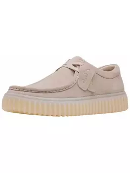 Мокасины CLARKS, светло-серый