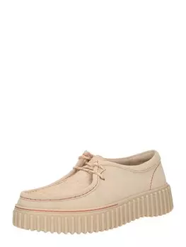 Мокасины CLARKS Torhill Bee, экрю