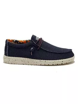 Мокасины Dude Wally Sox Stitch, синий