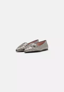 Мокасины ELLA Pretty Ballerinas, серебро