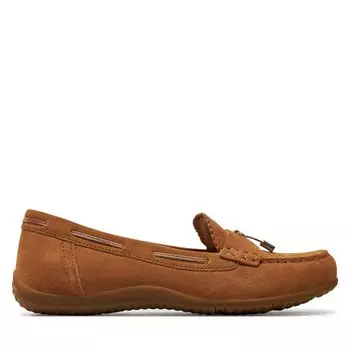 Мокасины Geox D Vega Moc D35DNA 00022 C6001 Cognac, коричневый