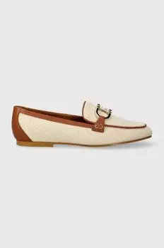 Мокасины Guess, бежевый