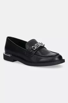 Мокасины кожаные Radisson Dkny, черный