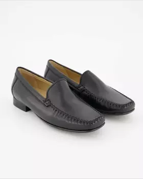 Мокасины Sioux Slipper & Mokassins, черный
