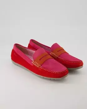 Мокасины Sioux Slipper & Mokassins, красный