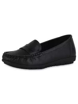 Мокасины VAN HILL Eleanor, черный