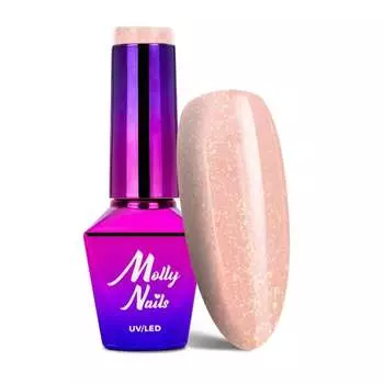 Molly Nails Украсьте его! Гибридный лак для ногтей Innocent 8 г № 501