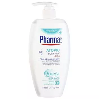 Молочко для тела Body milk Atopic pH 5.5 Pharmaline, 500 ml