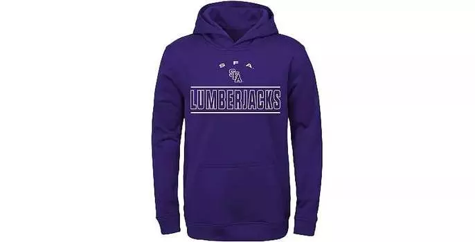Молодежная толстовка Gen2 Stephen F. Austin Lumberjacks фиолетового цвета