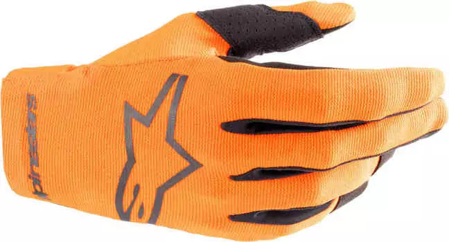 Молодежные перчатки Radar для мотокросса Alpinestars, апельсин