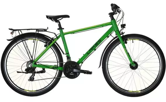 Молодежный велосипед Lakes Free 26 SL - 26 дюймов - Diamant - 2024, цвет Grn|neon green/green yellow/black