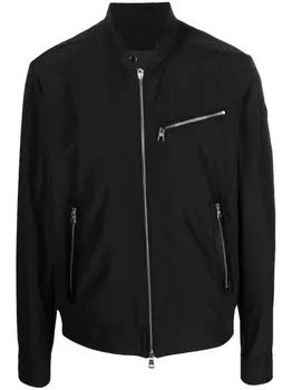 Moncler байкерская куртка Drome, черный
