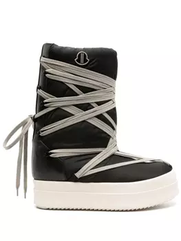 Moncler дутые сапоги Bigrocks, черный