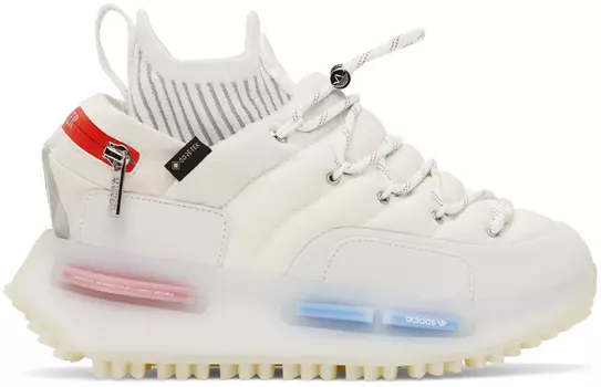 Moncler Genius Moncler x adidas Originals Белые кроссовки NMD