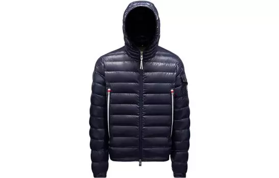 Мужской пуховик Moncler, темно-синий