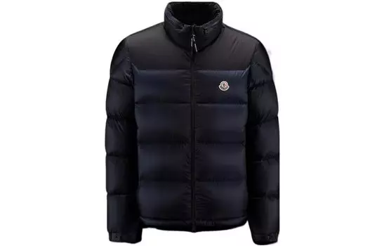Мужской пуховик Moncler, темно-синий