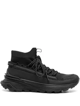 Moncler высокие кроссовки Monte Runner, черный