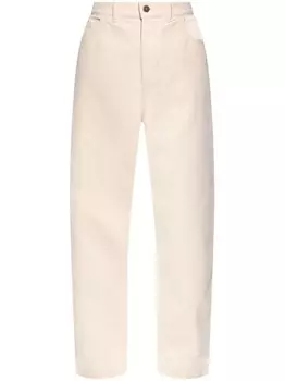 Moncler зауженные джинсы, белый