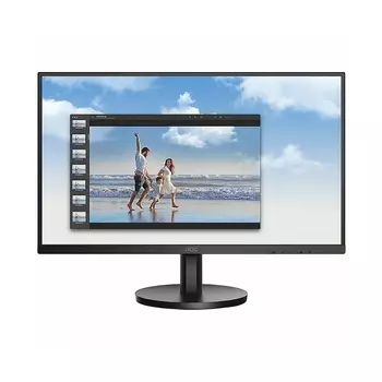 Монитор AOC 24B3HM, 23.8", Full HD, VA, 75 Гц, чёрный