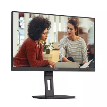Монитор AOC 24E3QAF, 23.8", Full HD, IPS, 75 Гц, чёрный