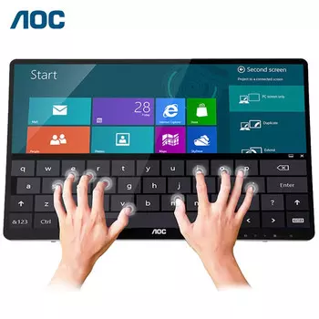 Монитор AOC E2272PWUTBS 21,5" с сенсорным экраном