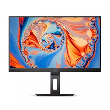 Монитор AOC Q24P2C 2024, 23.8", 2560x1440, 100 Гц, IPS, черный