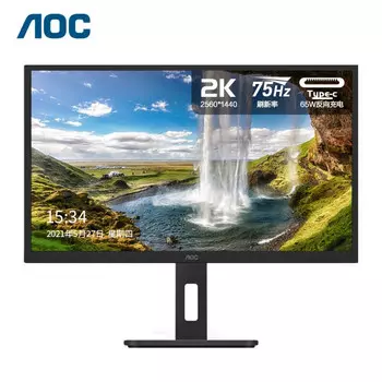 Монитор AOC Q32P2C 31,5" IPS 2K 65 Вт