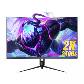 Монитор HKC CG321QK, 31.5", 2560x1440, 240 Гц, Fast VA, черный