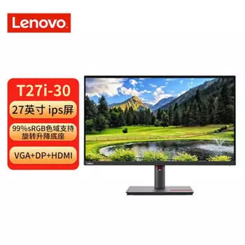 Монитор Lenovo ThinkVision T27i-30 27"