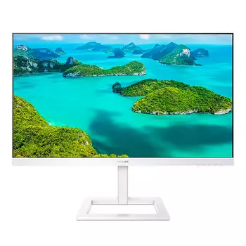 Монитор Philips 243E1EW, 23.8", 1920x1080, 75 Гц, IPS, белый
