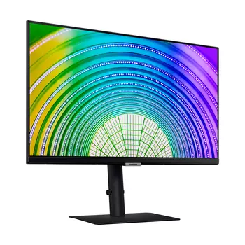 Монитор Samsung S24A600UCC, 24", 2560 x 1440, 75 Гц, IPS, черный
