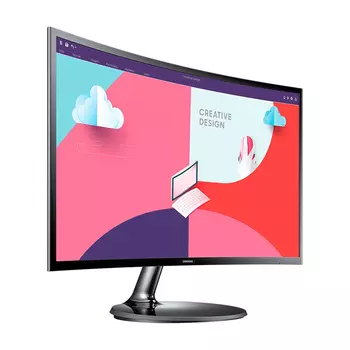 Монитор Samsung S27C362EAC, 27", 1920 x 1080, 75 Гц, VA, черный