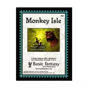 Monkey Isle (1st Edition), Basic Fantasy (d20), мягкая обложка