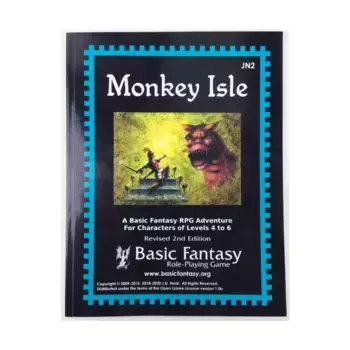 Monkey Isle (2nd Edition), Basic Fantasy (d20), мягкая обложка