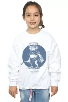 Моно-толстовка The Rise Of Skywalker Babu Frik Star Wars, белый